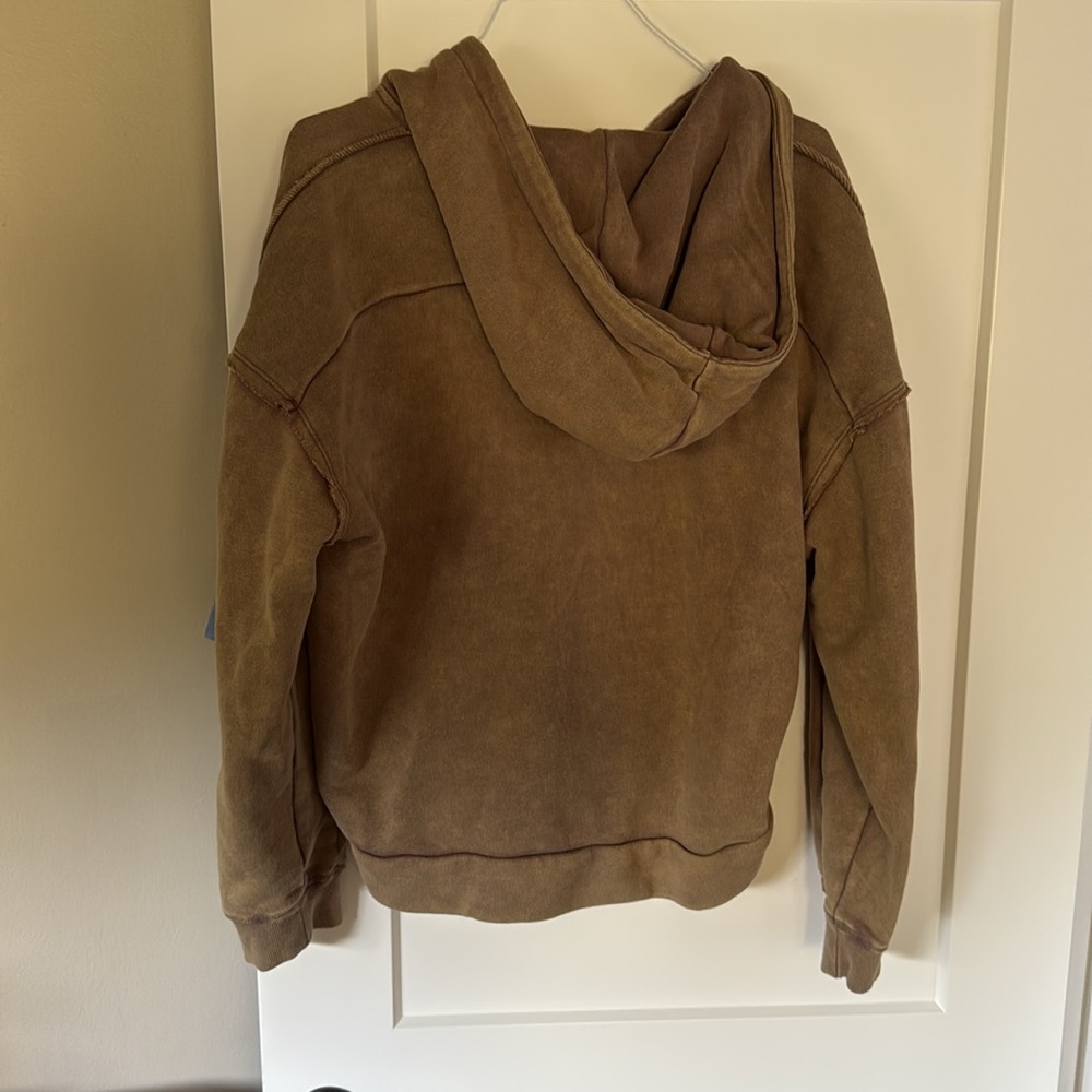 Alphalete Tan Hoodie (unisex) - Picture 4 of 4